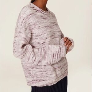 Splendid collection medium wool sweater purple pink
